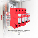 Ver imagem 2 de Dps Clamper Front V Tetrapolar 175v 15ka 4+0 / Ci Classe Ii