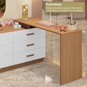 Ver mais imagens de Mesa Manicure em L 138CMX138CMX43,5cm com 6 Gavetas Leonie Yescasa