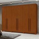 Ver imagem 1 de Guarda-roupa Casal Bertha 6 Portas 4 Gavetas Frassino - Moveis Lopas