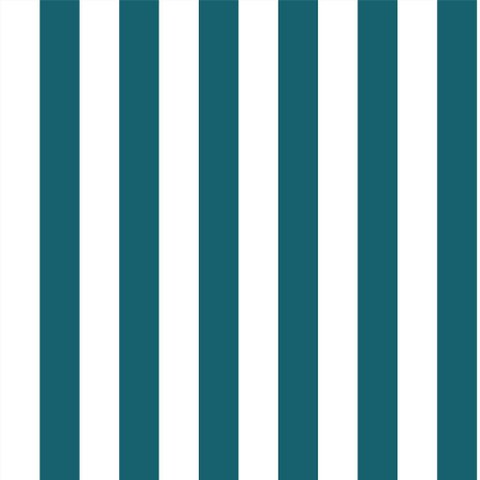 Papel de Parede Listrado Verde Ocidente - 3,00x0,50m