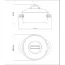 Caçarola Tramontina Solar Funda em Aço Inox Fundo Triplo com Tampa e Alças 24 Cm 6,1 L Tramontina - 4