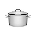 Ver imagem 1 de Caçarola Tramontina Solar Funda em Aço Inox Fundo Triplo com Tampa e Alças 24 Cm 6,1 L Tramontina