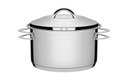 Ver imagem 1 de Caçarola Tramontina Solar Funda em Aço Inox Fundo Triplo com Tampa e Alças 24 Cm 6,1 L Tramontina
