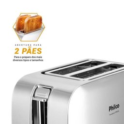 Torradeira Philco 7 Níveis de Tostagem Ptr03a 3 Funções 110v - 3