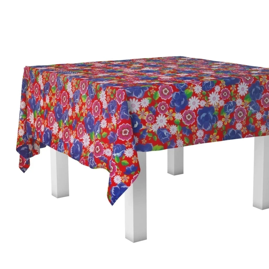 10 Toalha Mesa Tnt Festa Junina Caipira Chita Vm 70x70 - 4