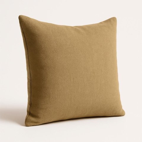 Kit 2 Almofada 42cm Decorativa Suede Fofinha Sofá e Cadeira Capuccino