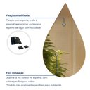 Ver imagem 5 de Espelho Orgânico Gota 3mm 78x58,4 Art Vidro