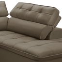Ver imagem 6 de Sofá 4 Lugares Retrátil Reclinável Chaise Direito 288cm Solin F04 Veludo Marrom Claro - Lyam