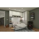 Ver imagem 1 de Guarda Roupa Canto Casal Crema Com Branco Prime Crema