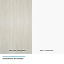 Ver imagem 2 de Guarda Roupa Canto Casal Crema Com Branco Prime Crema