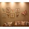 Painel Decorativo Quarto Menina Flores Botânica - 8 Peças - 13