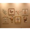 Painel Decorativo Quarto Menina Flores Botânica - 8 Peças - 2
