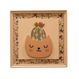 Painel Decorativo Quarto Menina Flores Botânica - 8 Peças - 9