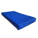 Ver imagem 4 de Capa Impermeável para Colchão Casal Feita em Napa Hospitalar - 138x188x33cm Azul