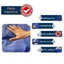 Ver imagem 3 de Capa Impermeável para Colchão Casal Feita em Napa Hospitalar - 138x188x33cm Azul