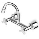 Ver imagem 1 de Misturador para Cozinha de Parede Bica Móvel com Arejador Articulado Up