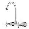 Misturador para Cozinha de Parede Externo com Bica Móvel e Arejador Articulado Cross - 3