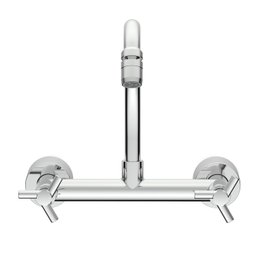 Misturador para Cozinha de Parede com Bica Móvel e Arejador Articulado - 5