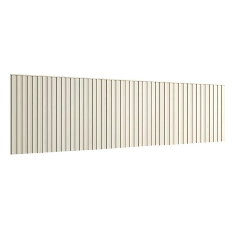 Cabeceira Ripada para Cama Super King 400cm 100% Mdf Cor:luna