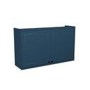 Ver imagem 3 de Armário Aéreo 120cm 2 Portas 100% MDF Cozinha Sevilha Herval Azul