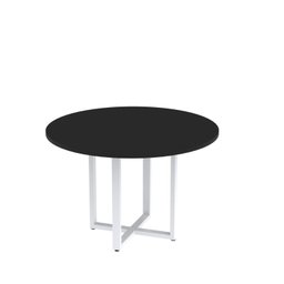 Mesa de Reunião Redonda 100cm Mrr1100p25tub - 2