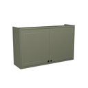 Ver imagem 3 de Armário Aéreo 120cm 2 Portas 100% MDF Cozinha Sevilha Herval Verde