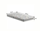 Ver imagem 6 de Cama Infantil Espumada Clara Premium Conforto Quarto Criança Proteção Moderna com Colchão Cor Bege