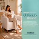 Ver imagem 3 de Kit 2 Poltronas Decorativas para Sala Aviv Boucle Persa Premium Cores