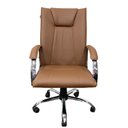 Ver imagem 3 de Cadeira Escritório Presidente Estofada Corino Luxury