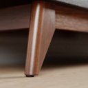 Ver mais imagens de Rack para TV até 75 Polegadas MDF 219,5cm Pés em Madeira Maciça Flynt Bege