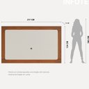 Ver imagem 3 de Painel para TV até 75 Polegadas 100% MDF 217CMX134CM Oslo Bege