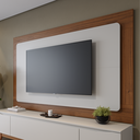 Ver imagem 1 de Painel para TV até 75 Polegadas 100% MDF 217CMX134CM Oslo Bege