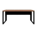 Ver imagem 5 de Escrivaninha Industrial 190cm X 60cm Pés Metal F5 Office