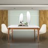 Mesa de Jantar Portugal em Madeira Maciça e Mdf L 160 X P 90 X Alt 77 - 2