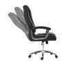 Kit 8 Cadeiras Escritório Presidente Ergonômica NR17 Corino Mola Ensacada - 4