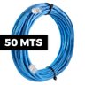 Cabo de Rede Cat 5e Mpt Interno 50 Metros U/utp 4p X 24awg | Azul com Conectores - 2