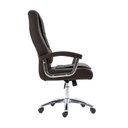 Ver imagem 4 de Kit 6 Cadeiras Escritório Presidente Ergonômica NR17 Corino Mola Ensacada