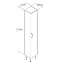 Ver imagem 5 de Cozinha Compacta 6 Peças 120cm x 200cm Berlim Marrom/Ipê/Cristalo