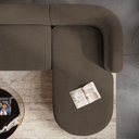 Ver imagem 7 de Sofá Modular Celinne Luxuoso Sala de Estar Decoração Luxo 265cm Suede Marrom