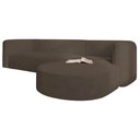 Ver imagem 6 de Sofá Modular Celinne Luxuoso Sala de Estar Decoração Luxo 265cm Suede Marrom