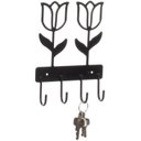 Ver imagem 2 de Gancho Decorativo de Parede Flor