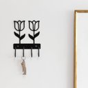 Ver imagem 1 de Gancho Decorativo de Parede Flor