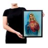 Quadro decoração catolica religiosa maria mae jesus P8100 - 1