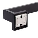 Ver mais imagens de Kit Banheiro Inox Premium Preto Fosco 4 Peças - Fino Inox