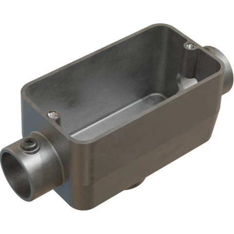 Caixa de Derivação Fixa Conduletzel sem Pintura Tipo Tb de 1/2"" sem Tampa - E012090026 - Wetzel Cai