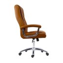 Ver imagem 3 de Kit 6 Cadeiras Escritório Presidente Ergonômica NR17 Corino Mola Ensacada