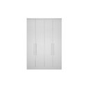 Ver imagem 1 de Modulado de Quarto Guarda Roupa Rizon C/ 4 Portas e 3 Gavetas Branco - Novo Horizonte