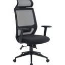 Ver imagem 2 de Kit 6 Cadeiras Escritório Presidente Ergonômica NR17 Genebra Preto