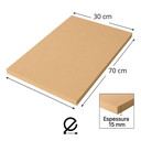 Ver imagem 2 de Chapa Prateleira Maderia MDF Crú 15mm 30x70cm