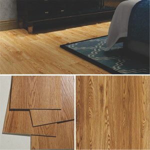 Piso Vinilico Autocolante Madeira Régua Adesiva Caixa 5m2 - Cumaru - Imitação Madeira